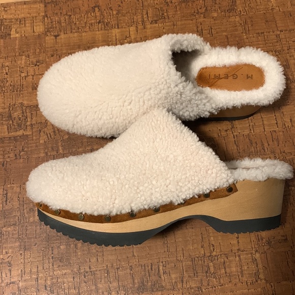 M Gemi shearling Greta clog, 41 - Picture 4 of 8
